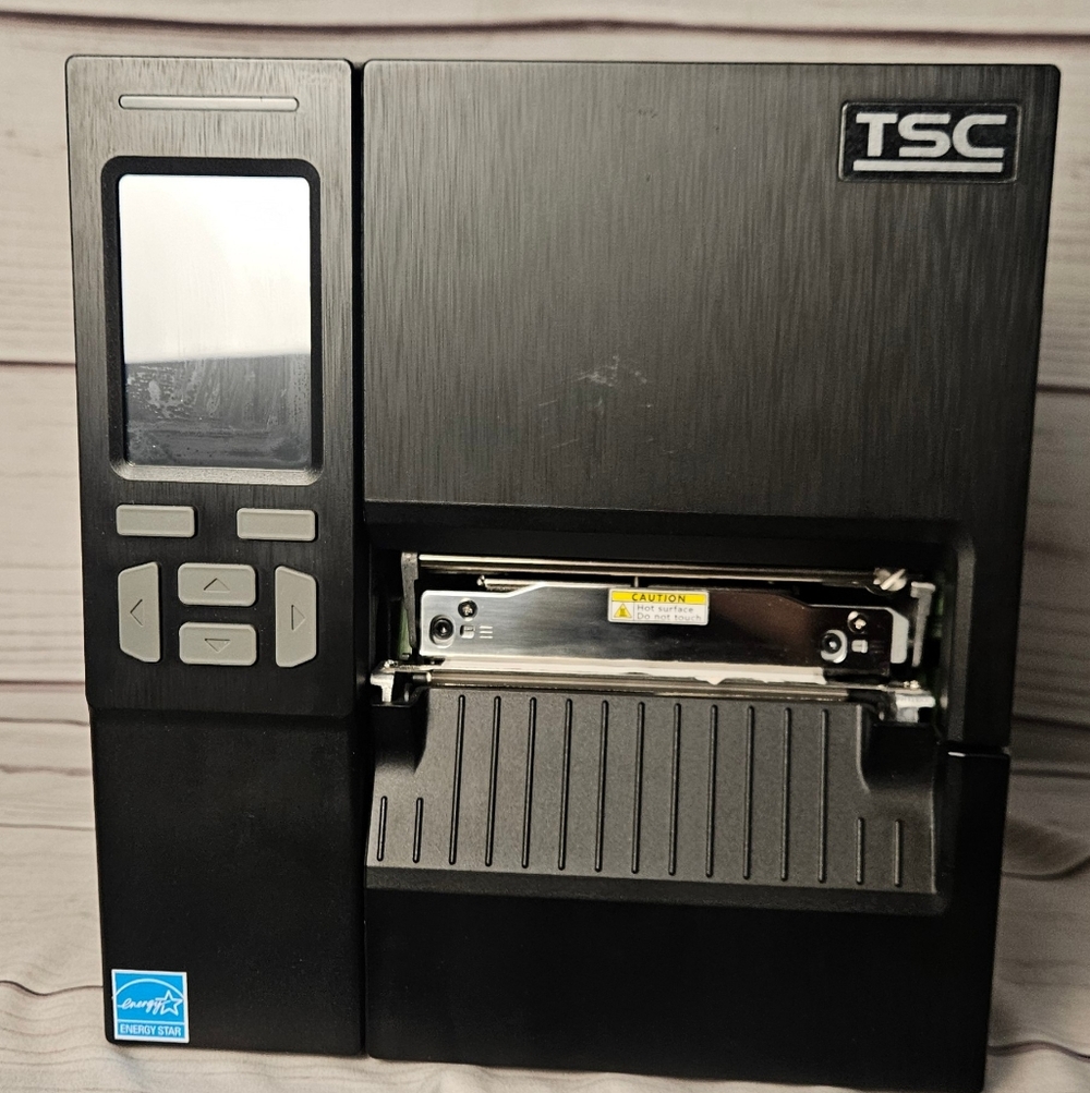 TSC Industrial Thermal Barcode Printer Model  MB240T W/ Roll Of Labels